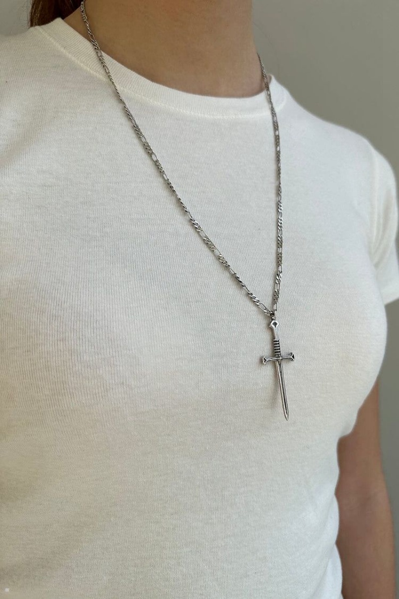 Collier Brandy Melville Sword Argent | GVN-74586493